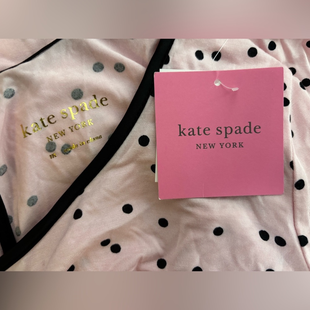 Kate Spade New York - bell cuff sleeve night shirt MEDIUM NWT - Picture 6 of 6